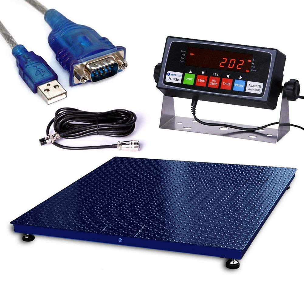 Buy PEC Scales Warehouse Heavy Duty Industrial Pallet Smart Floor Scale