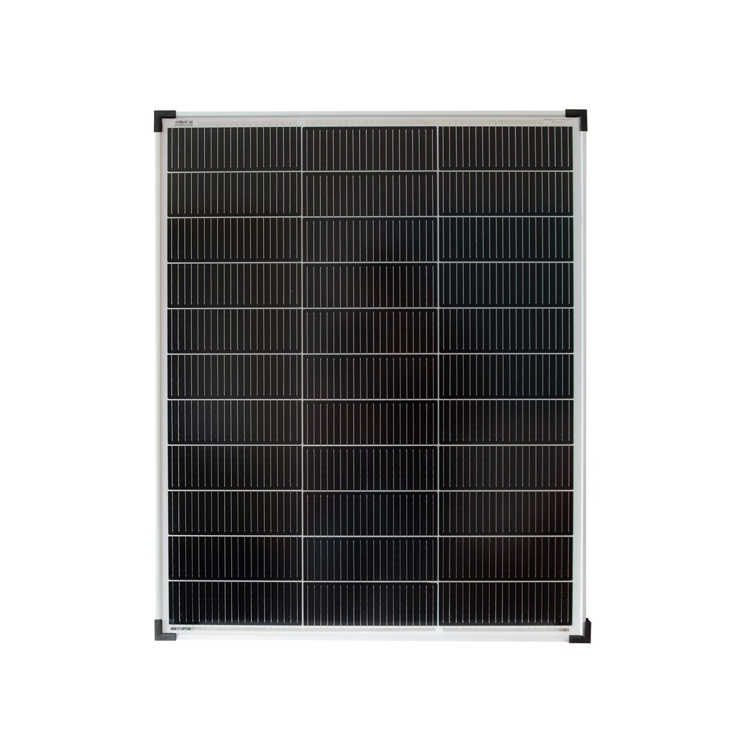 SOLARTRONICS Solarmodul 100 Watt Mono 18 V 20 Busbars Solarpanel Solarzelle Anzahl 2x Modul