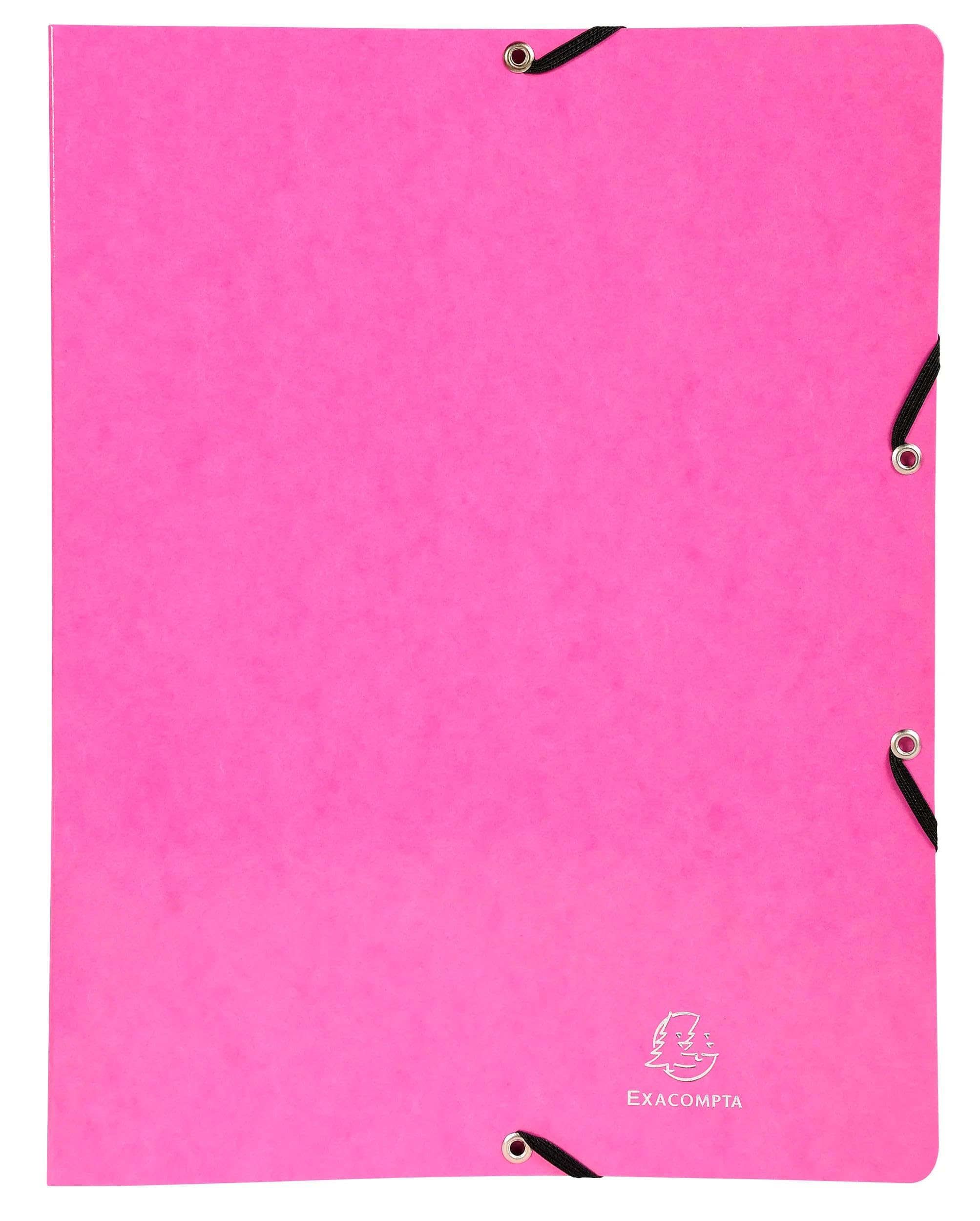 Exacompta 20 raccoglitori cartoncino lucido A4 4 anelli assortiti