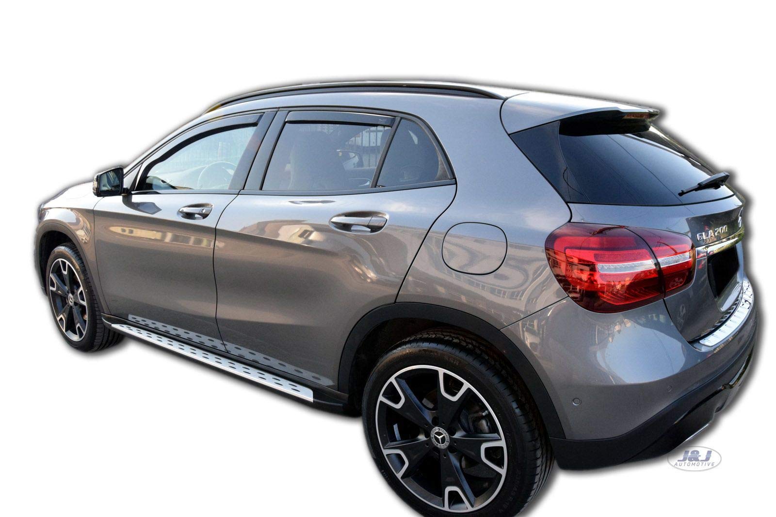 J&J AUTOMOTIVE Windabweiser für Mercedes GLA Klasse X156 5-Türer 2014-2020 4tlg Heko Getönt