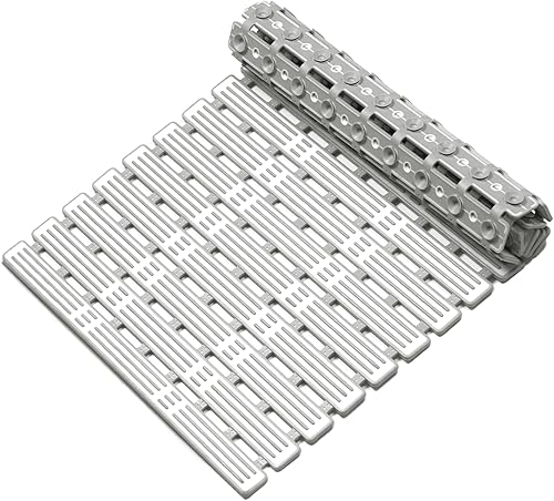 Miniatura 1 de AXLIRK Tapete de ducha antideslizante, de 35.4 x 15.7 pulgadas, cómodo de pie, tapete de ducha para ducha interior, tapetes de baño de polipropileno
