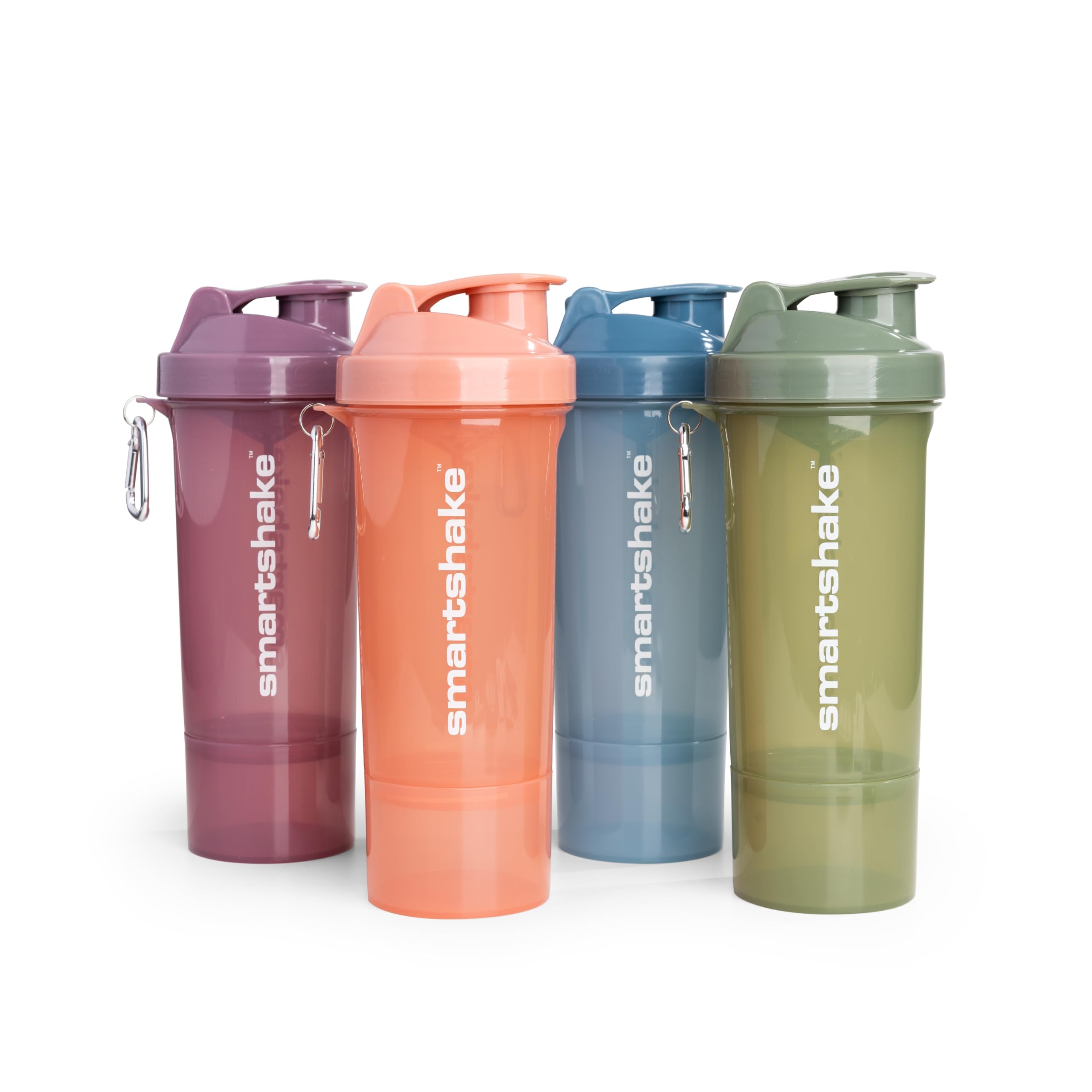 Smartshake Protein Shaker Bottle 4-Pack