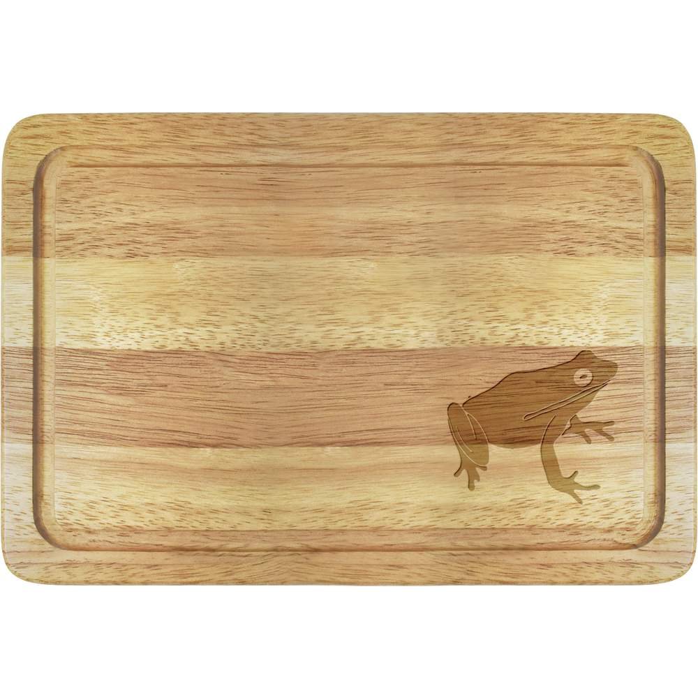 Azeeda 'Beautiful Frog' Wooden Chopping/Cutting Board (WB00013986)