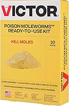 Victor M6009 Poison Moleworms, Yellow For Rodents