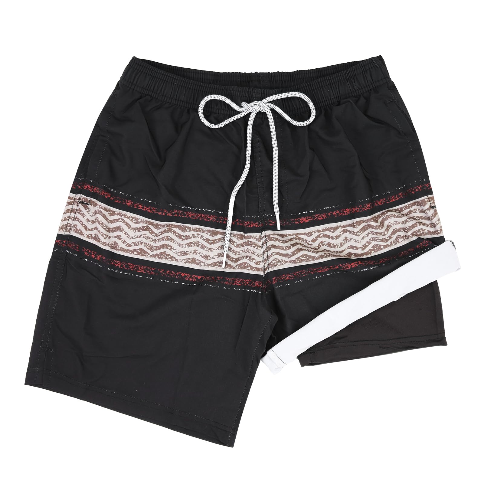 HEROBIKER Mens Swim Trunks Swimming Shorts Quick Dry Trunk with Mesh Lining for Beach Surfing Board