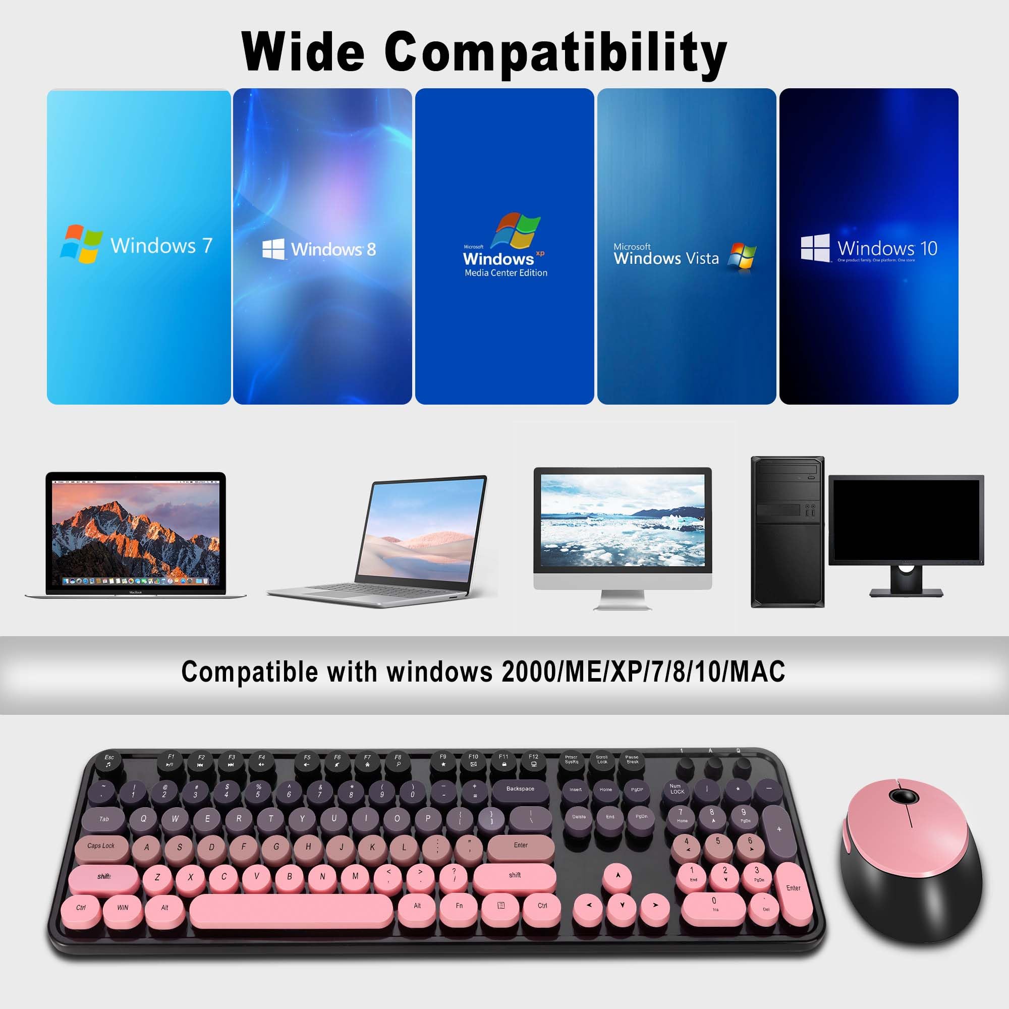Tastiera 104 tasti USB layout Tedesco Nero - Tastiere - Mouse e Tastiere - Computer