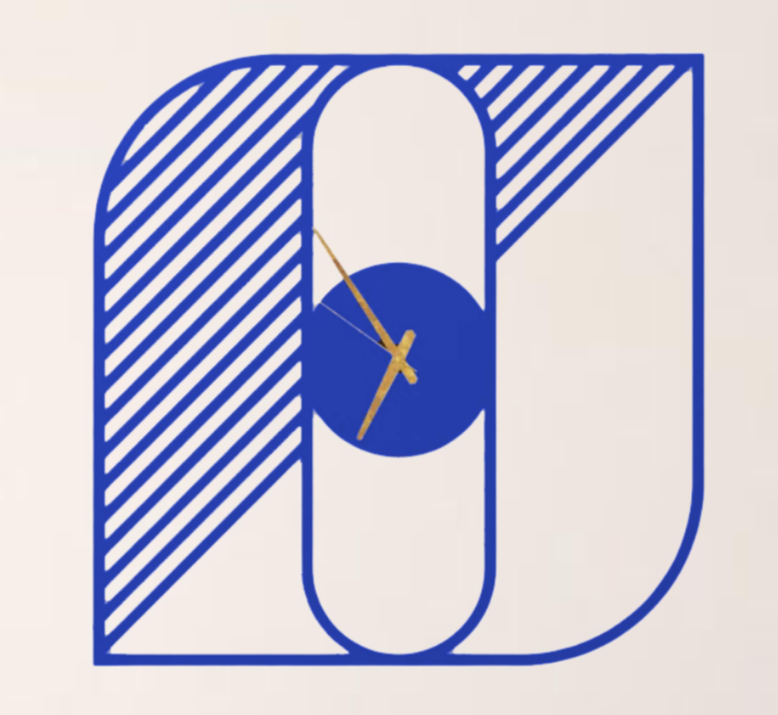 Ventuos® -StyleMetal Wall Clock for Living Room, Bedroom, Office, Kitchen, Home & Hall, Designer Big Size Modern & Uinque Designer Wall Watch (Free 2 Color Hands) - Ultralline (Blue-40 X 40 Cm)-image-44