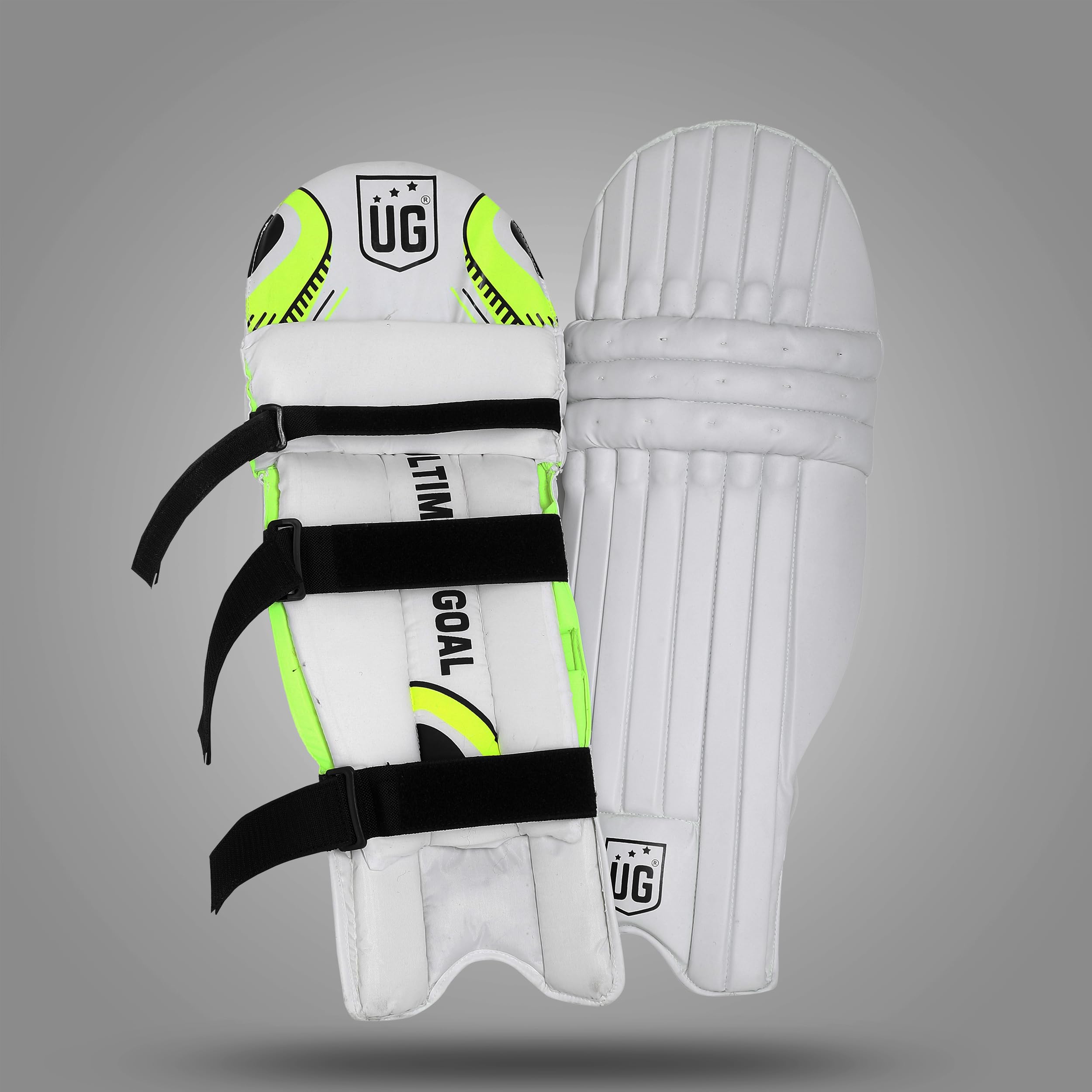 UG Sports Cricket Club Batting Legguard | Batting Pad for Cricket | Premium Legguard | Leather Cricket Batting Legguard for Junior - White… (B0CRHRVDVD) Amazon Price History, Amazon Price Tracker
