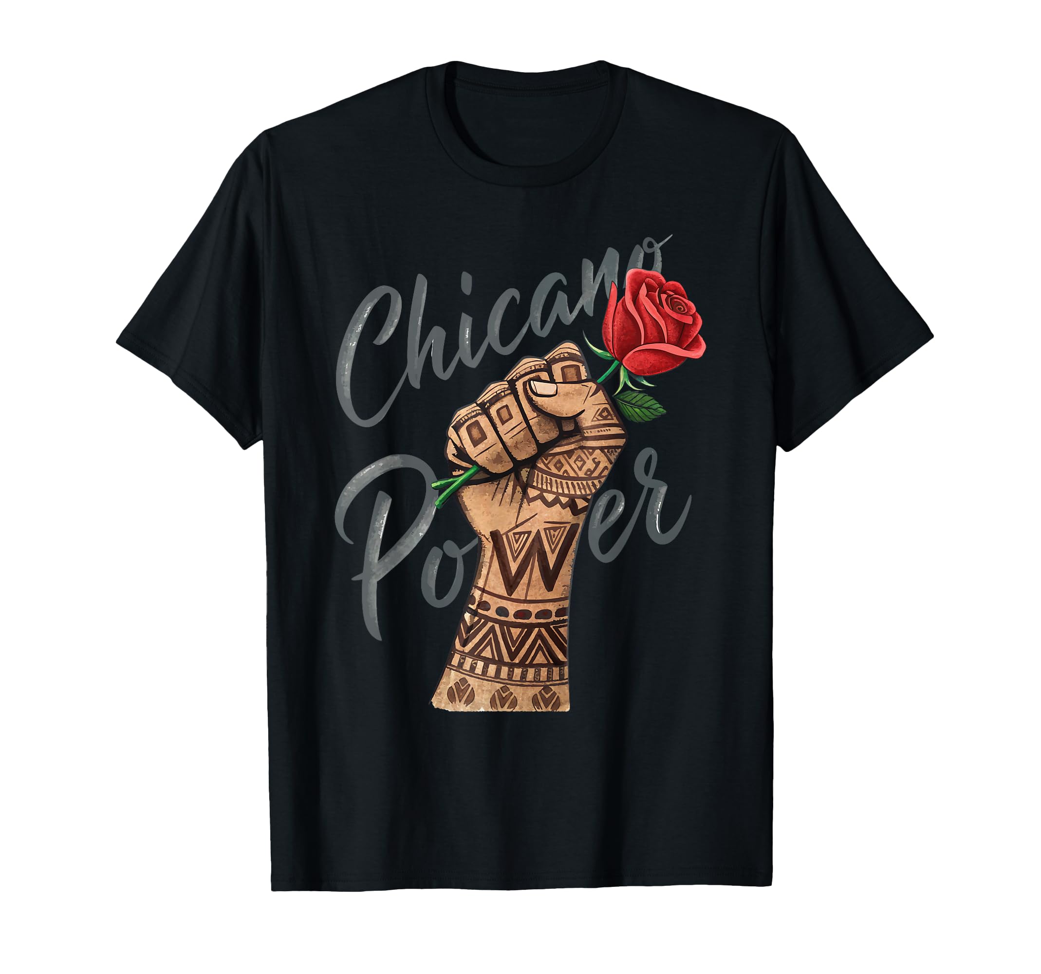 Chicano Power Raised Fist – Mexican American Heritage T-Shirt