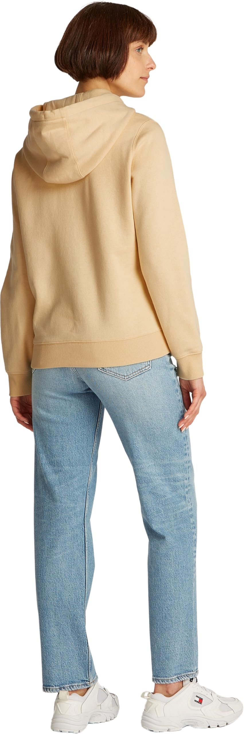 Tommy Jeans Sweat à Capuche Femme Flag Regular Fit