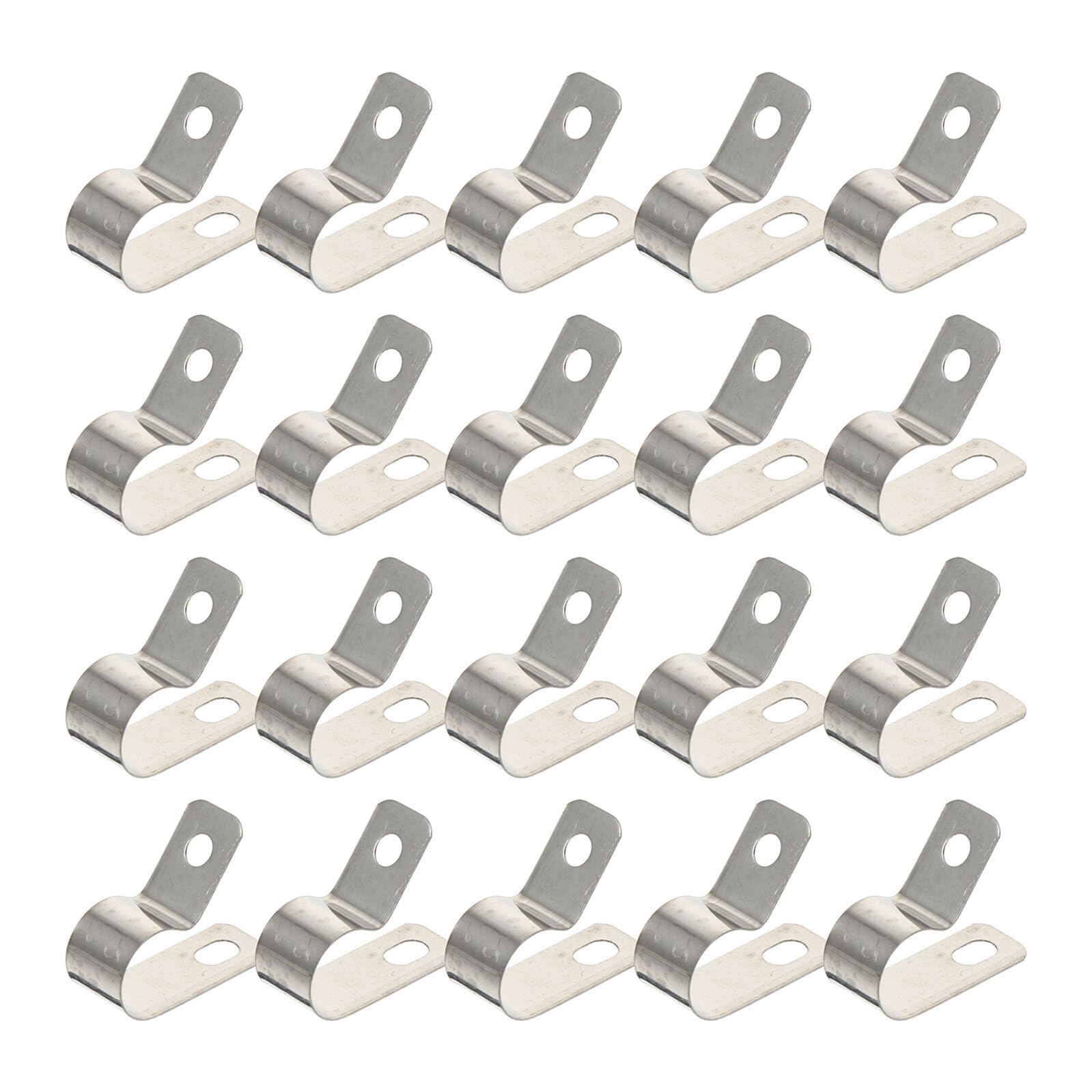 Clips de alambre de aleación de aluminio NUOBESTY soportes para cables eléctricos de pared