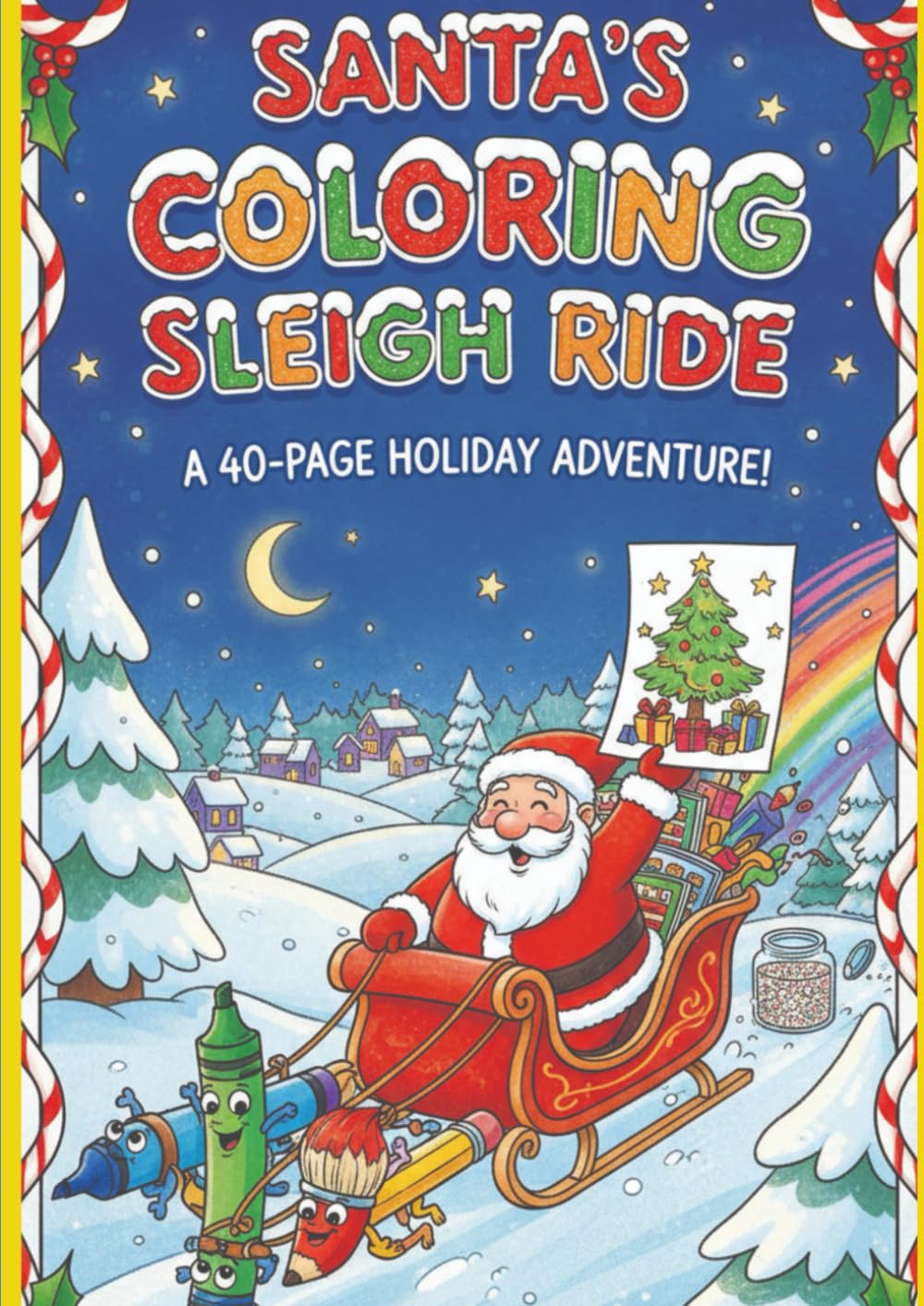 Santa’s Coloring Sleigh Ride