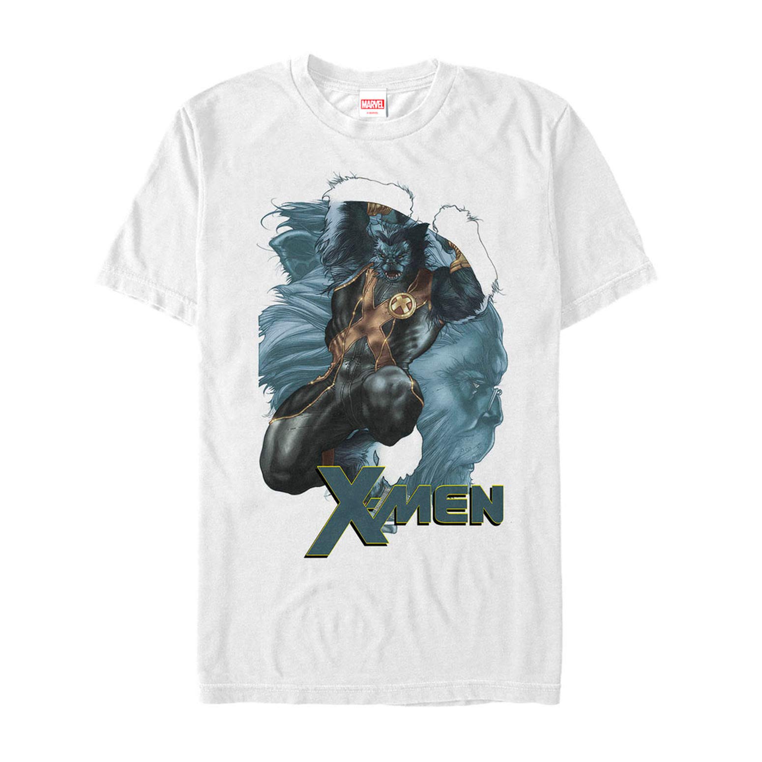 Marvel X-Men Beast Profile T-shirt męski