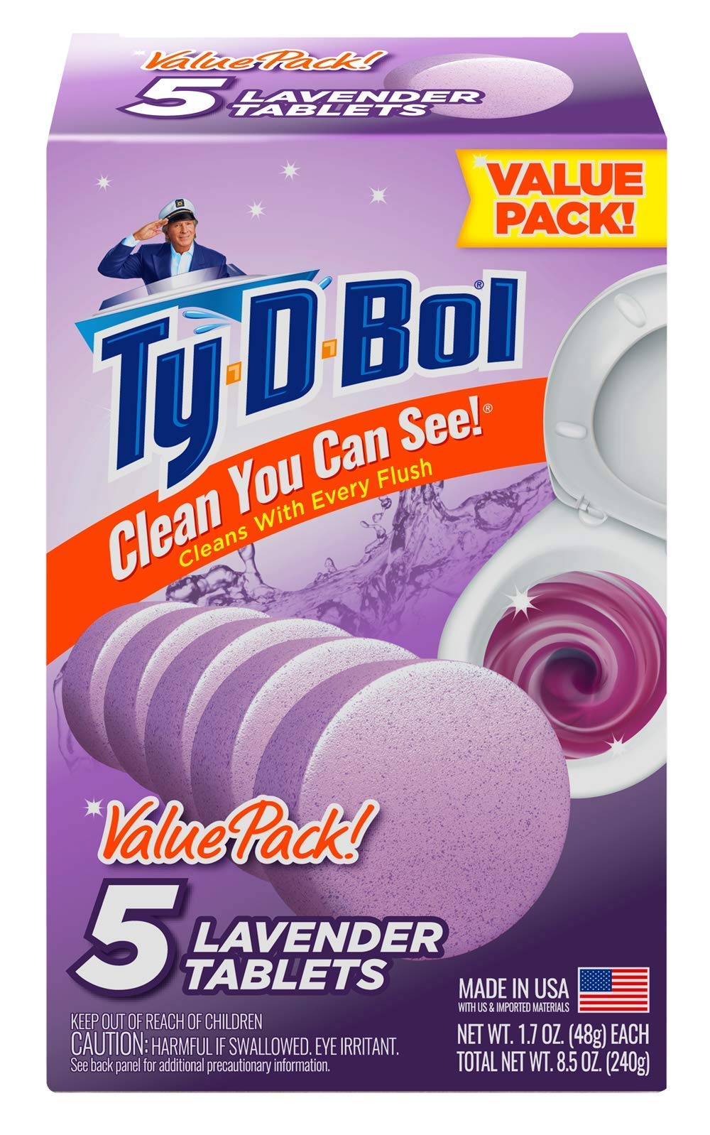 Buy TyDBol Lavender Tablets Value Pack Bleach Free Toilet Bowl