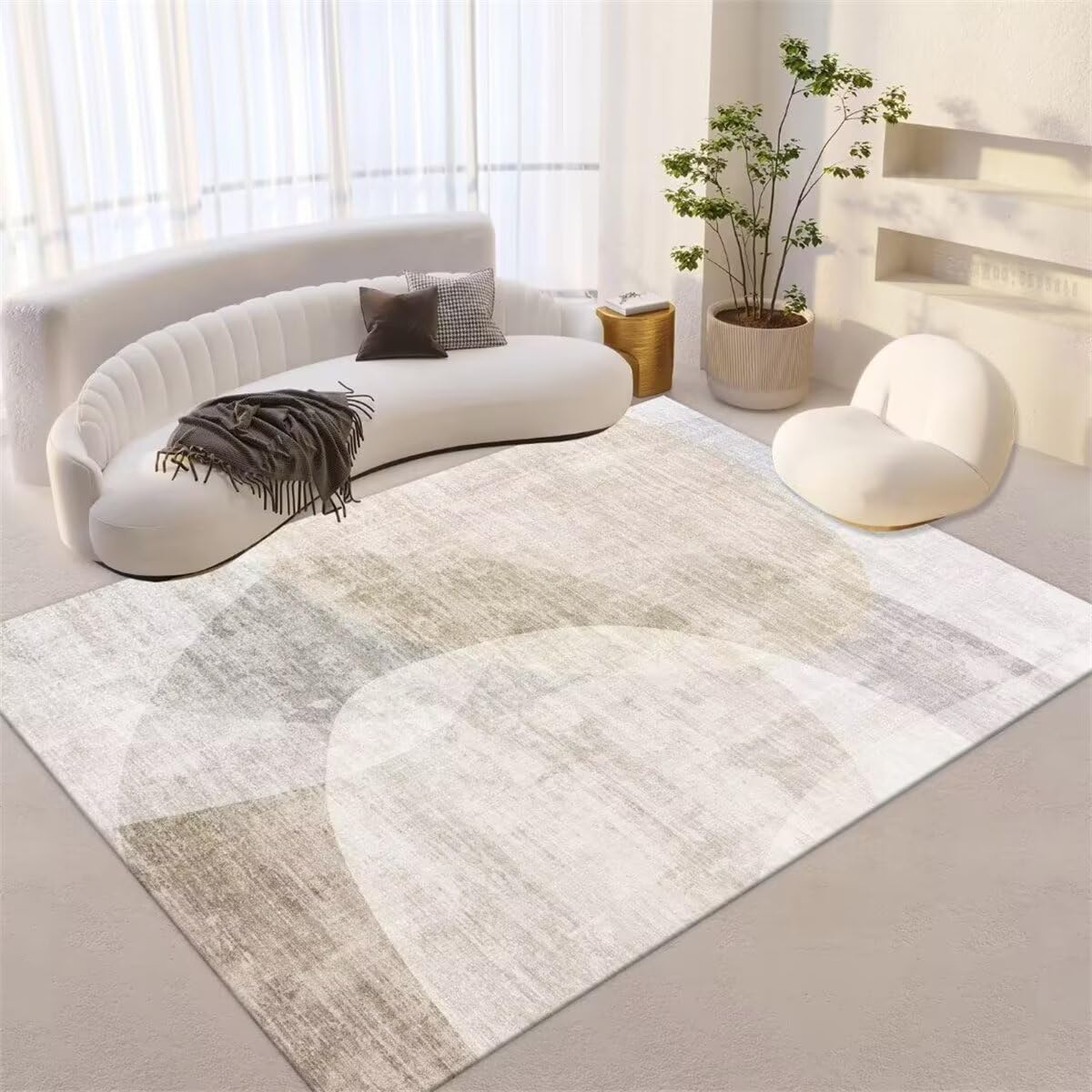 Tableau Salon Deco Chambre Enfant Fille Tapis de Restaurant de la région Tapis de Salon rétro Facile d'entretien Chambre Parentale Moderne 80X120CM