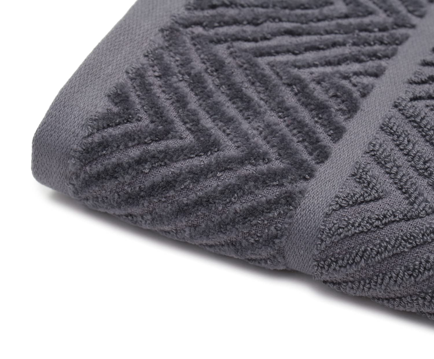 Gözze Frottier-Set 6-teilig - Handtücher Duschtücher Gästetücher Anthrazit