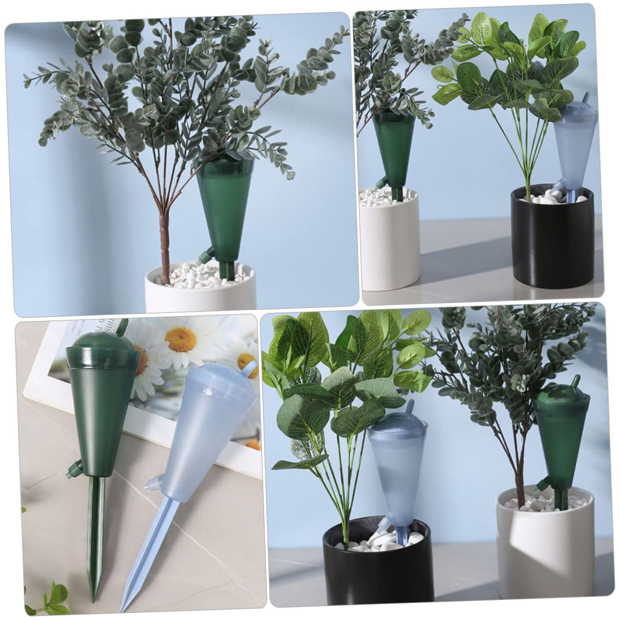 SUPVOX 2 Set Gocciolatore A Cono All'aperto Che Perde Irrigazione Solare Spray Kit Giardinaggio Kit da Giardinaggio Abbeveratoio Automatico Irrigatore Automatico per Piante Pp 2 Pezzi * 2