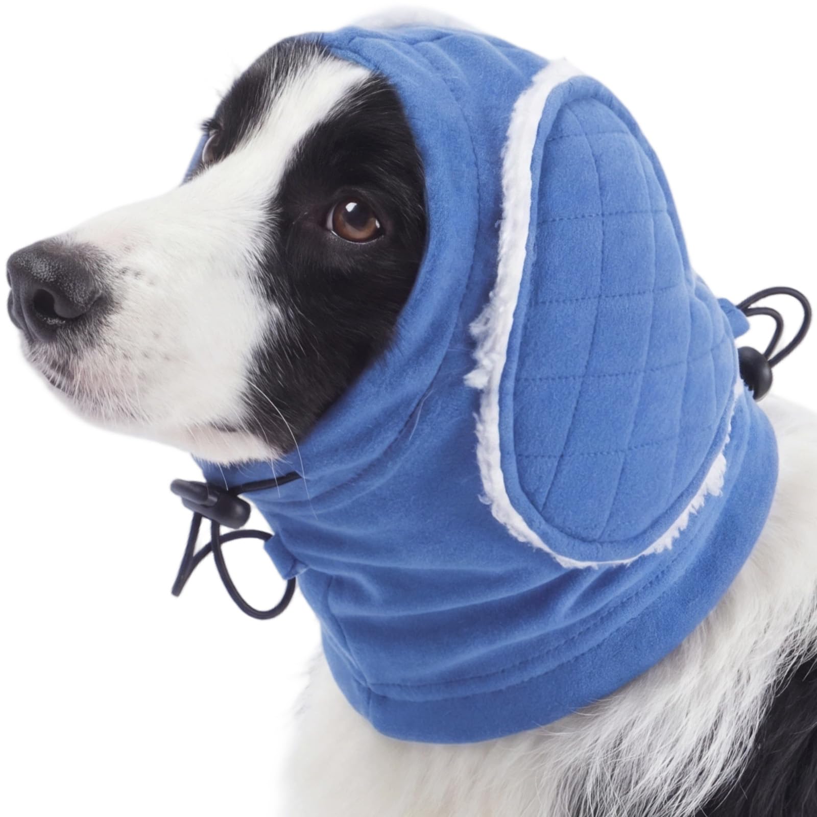 Cache-oreilles pour chien contre le bruit des feux d'artifice et des orages