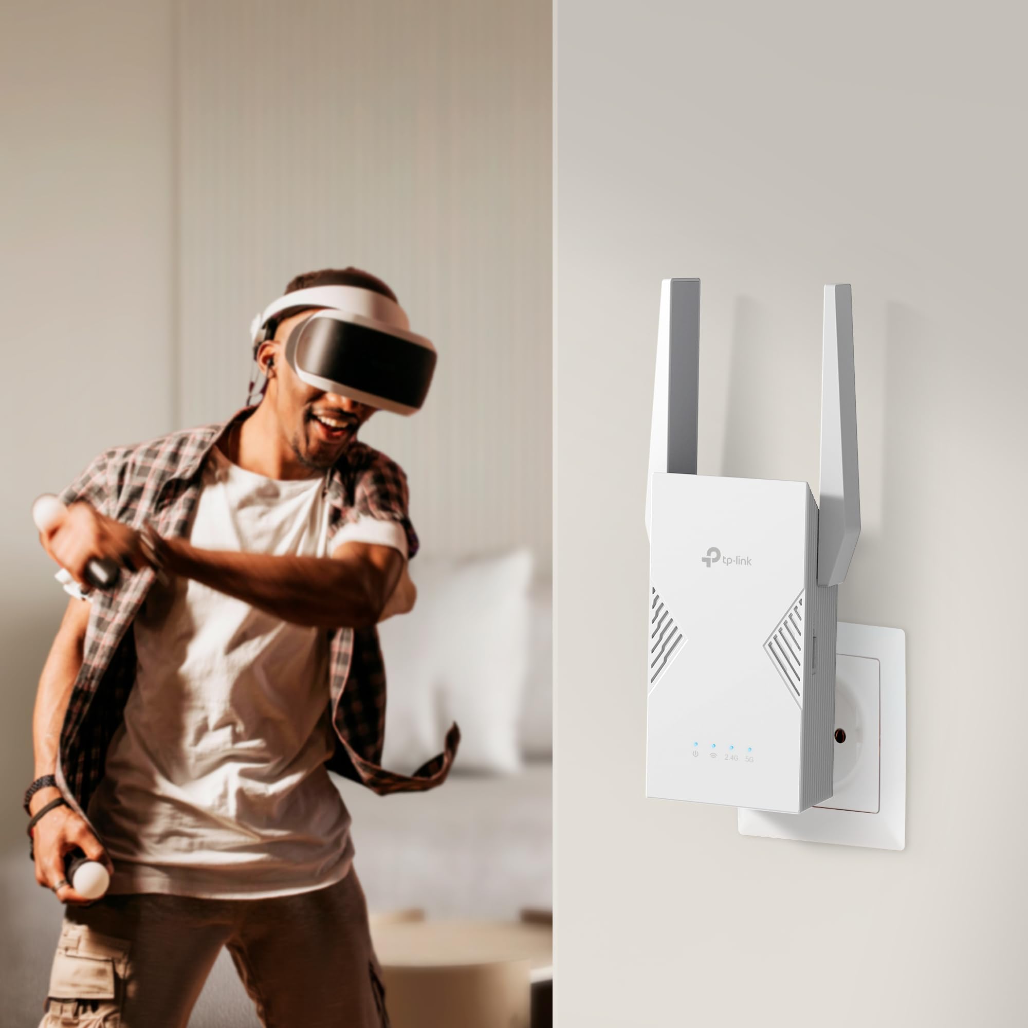 TP-Link RE235BE BE3600 Dual-Band Wi-Fi 7 WLAN Repeater