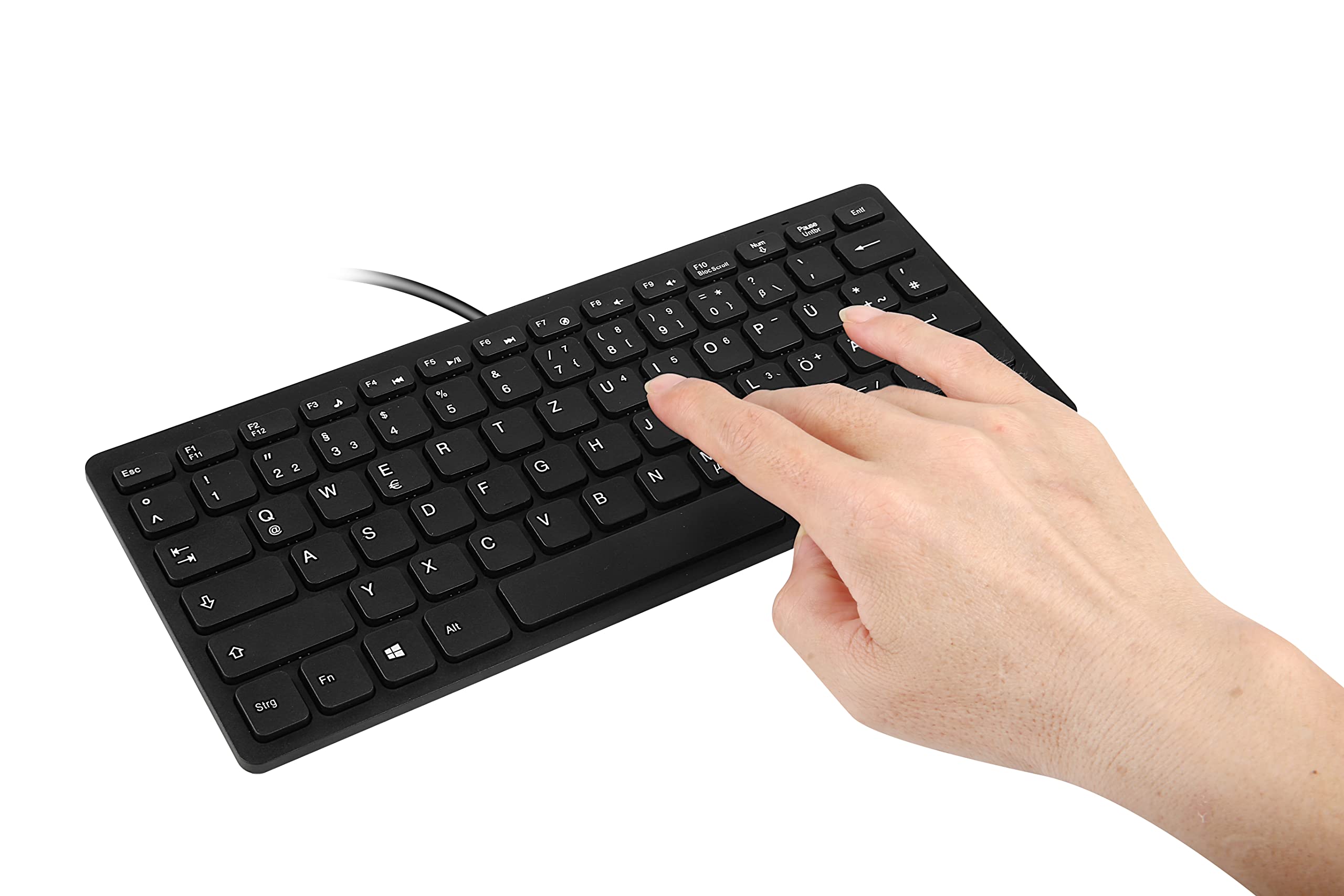 Trade-Shop - Tastiera Originale QWERTZ Per PC Portatile Asus A55DR A73 A73b A73BR A73S A73SD A73SDM A73SDV A73SV - Foto 13