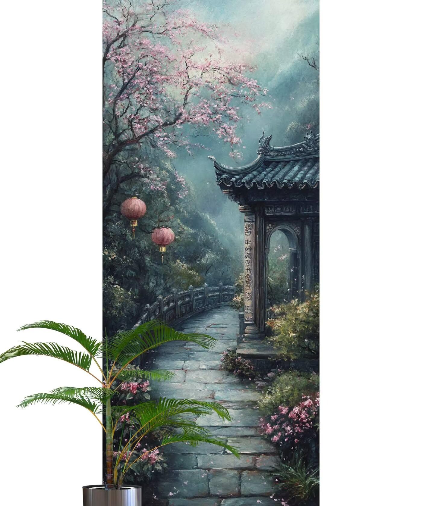 Diament Malarstwo Ogród Diament Malarstwo Dorosły Duży Format 80x200cm Drzewo Życia Haft Diamentowy Pełny Zestaw, 5D Aktywność Ręczna Malowanie Diament Cyrkonie Ścieg krzyżykowy, Dekoracje ścienne