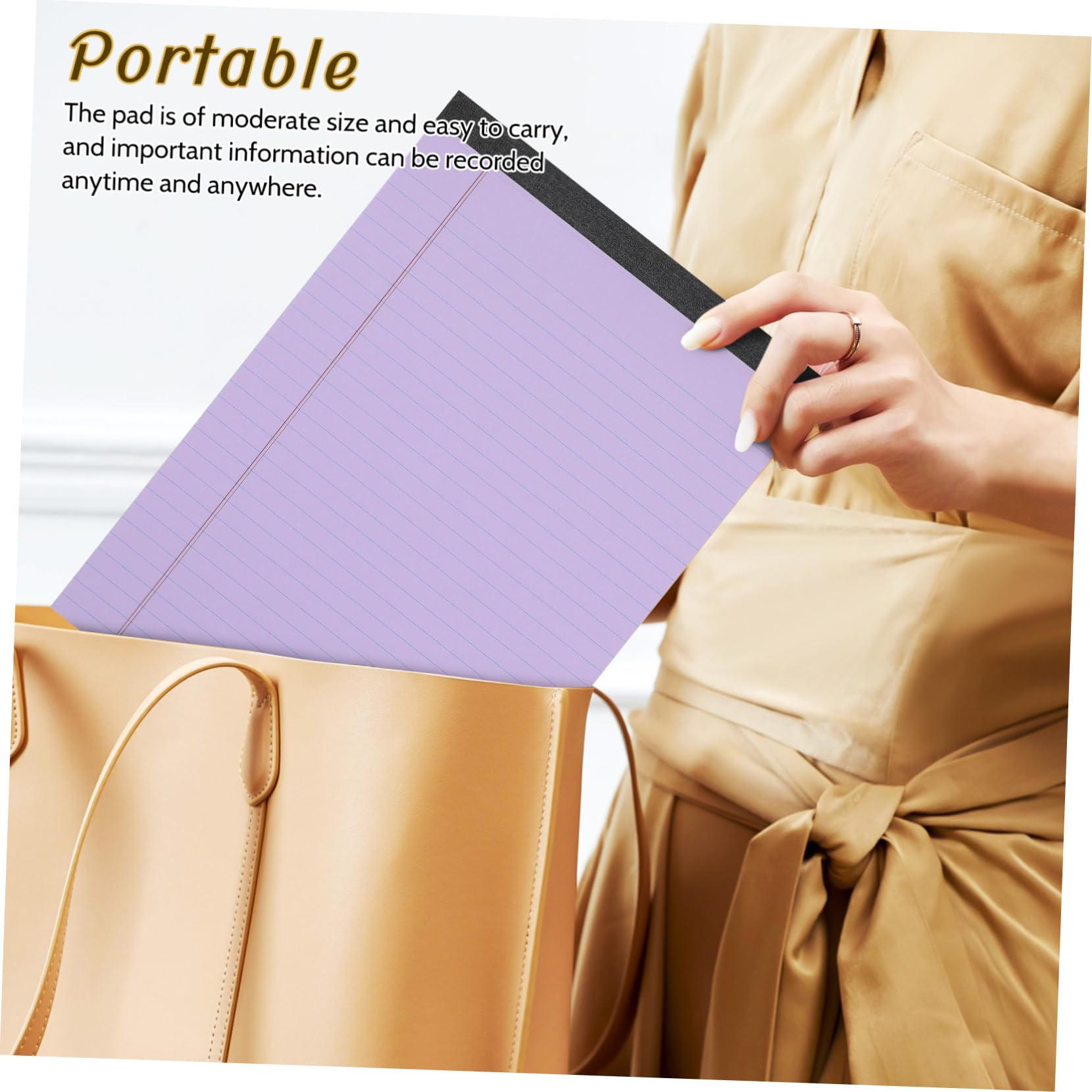 jojofuny 6 Pcs Notepads Pocket Notepads College Regled Paper Writing Pads Colored Note Padt Para Papelería De Oficina Y Suministros De Maestros