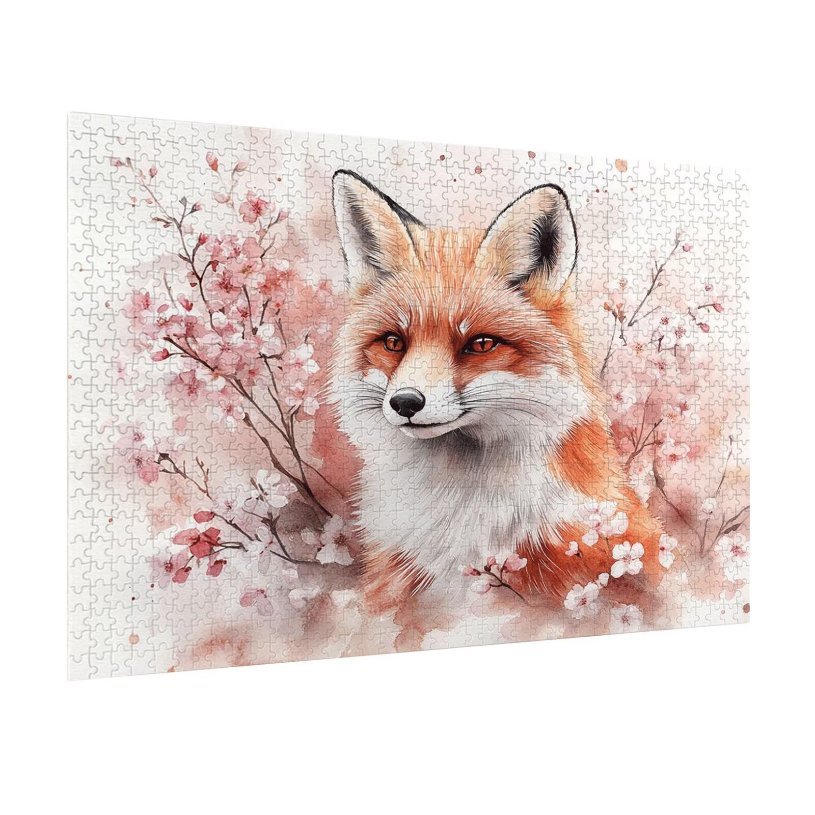 Puzzle 1500 Pezzi volpe Puzzle Adulti, Gioco Educativo, n-261 | Jigsaw Puzzles piante, Impossibile Difficile Sfida, Classici Gioco Familiare, Giochi Divertenti, Idee Regalo