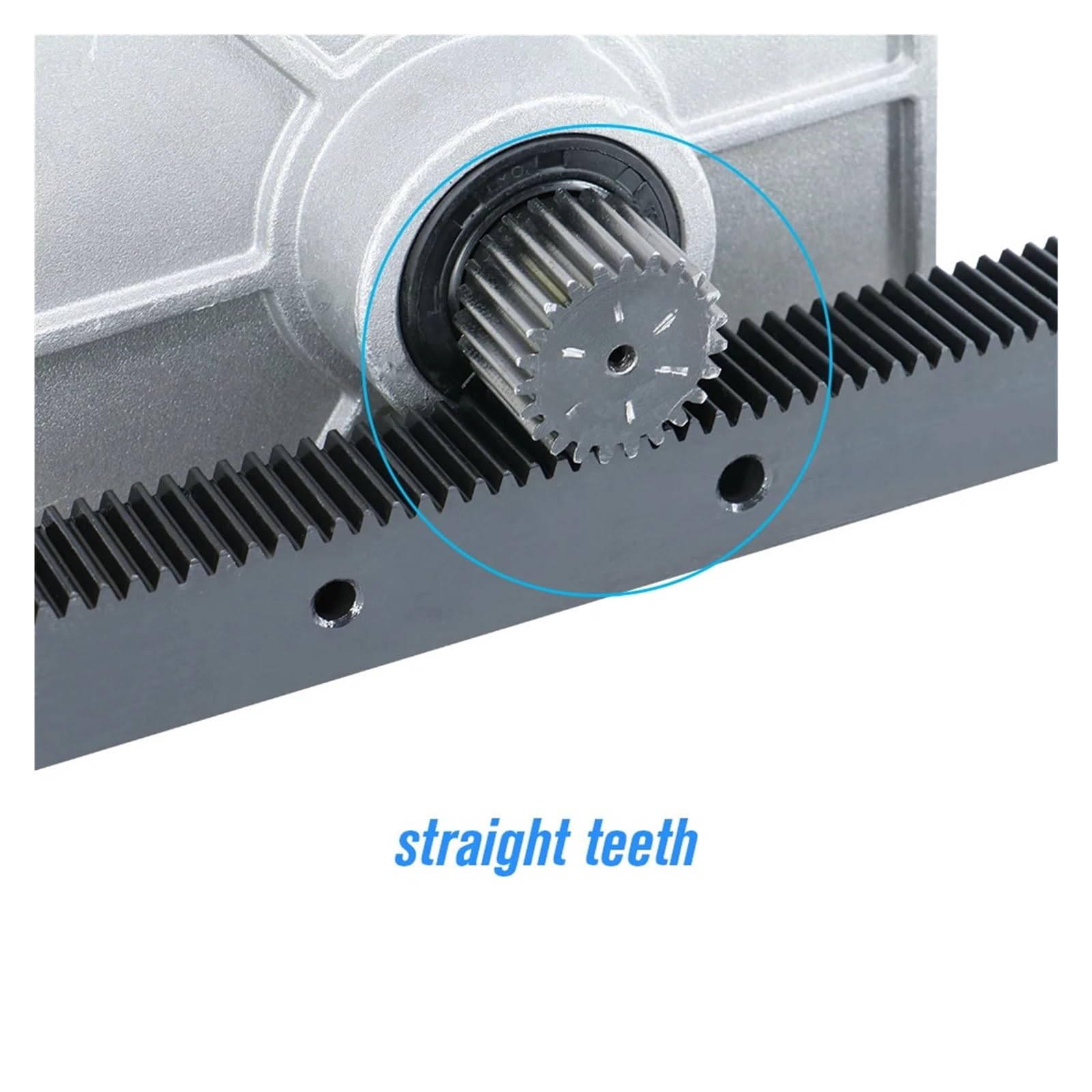 Crémaillère à dents droites 1.5Mod, 20 mm x 20 mm - 1000 mm de longueur