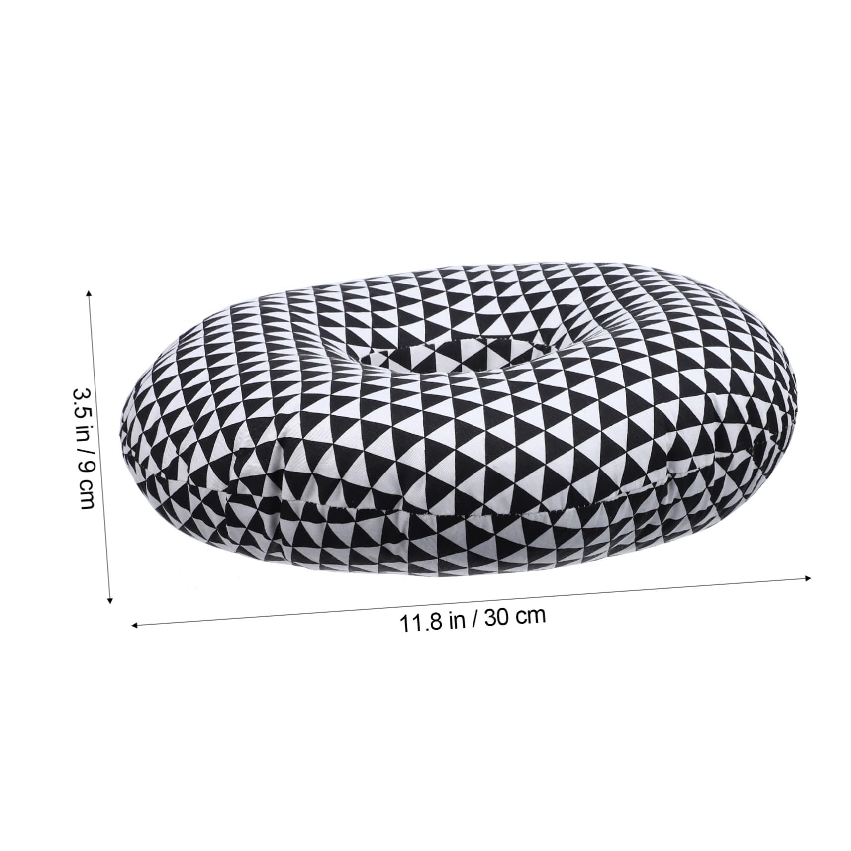 HOODANCOS Side Sleeping Pillow Donut Pillow for Ear Ear Piercing Pillow Hole Comfortable Cotton Pillow for Nap Pillow