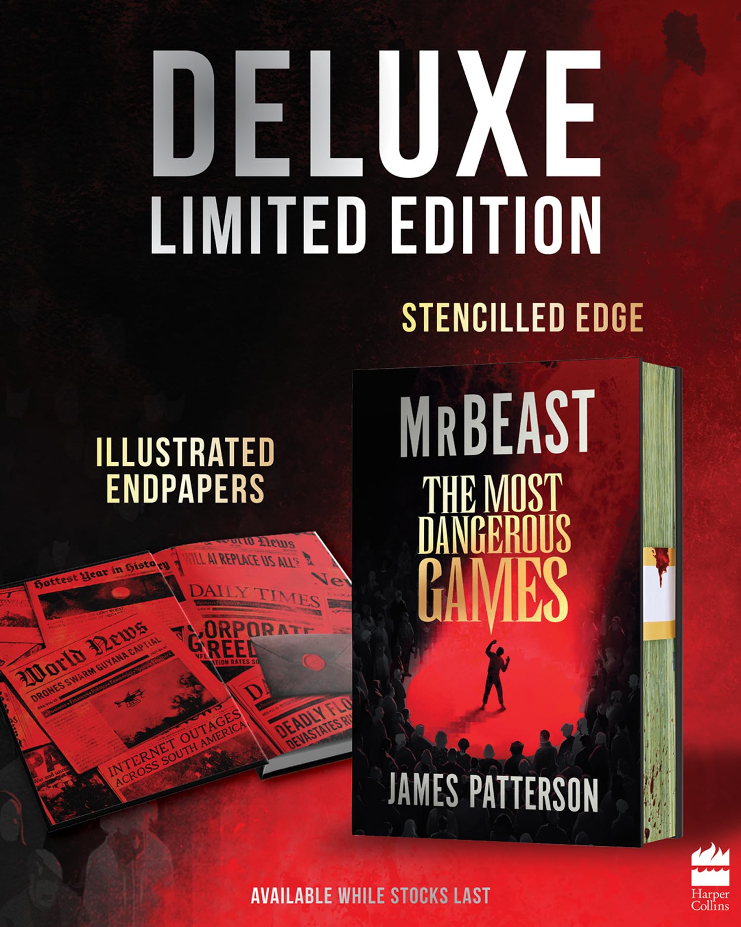 The Most Dangerous Games: From MrBeast and James Patterson. A secret competition. 100 players. $1 billion. ARE YOU THE ONE?
