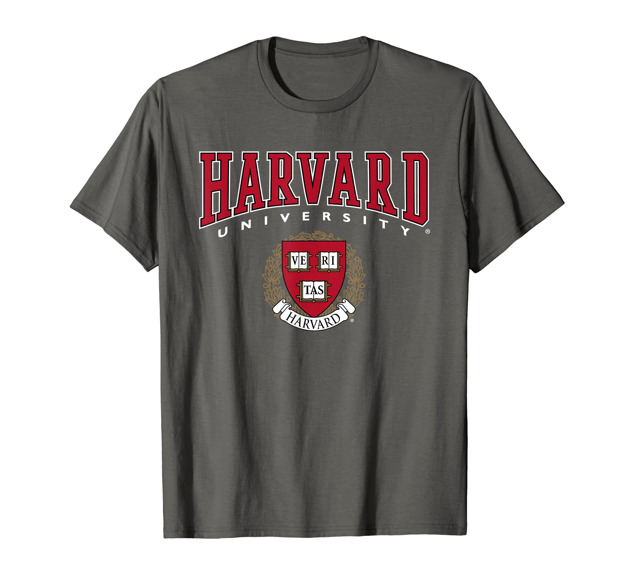 Harvard University Red Veritas Crest T-Shirt