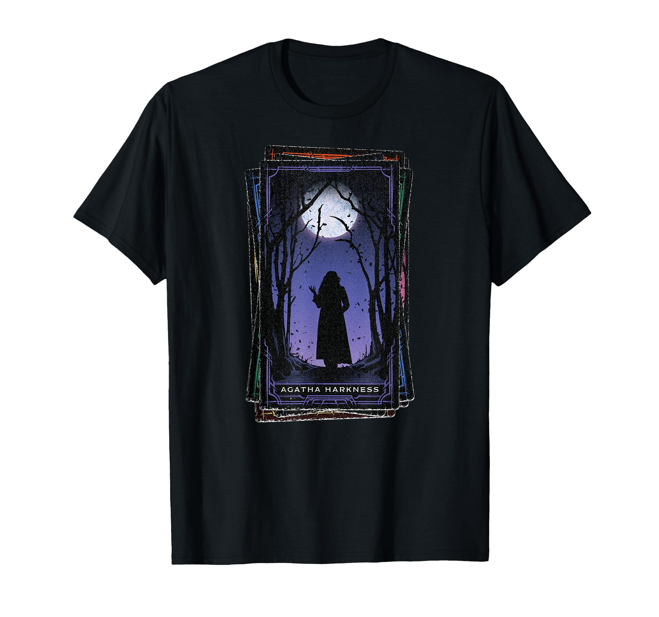 Marvel Agatha All Along Disney+ Agatha Harkness Tarot Card T-Shirt