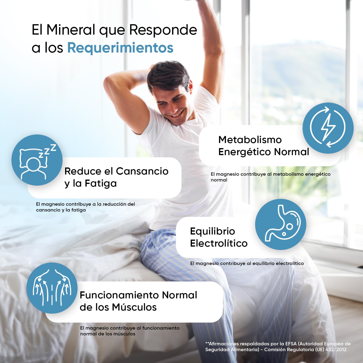 Magnesio Complex 490mg, 180 Cápsulas, 3 Meses de Suministro - Con Citrato, Bisglicinato, Malato y Taurato de Magnesio, L-Leucina, 2 Cápsulas al Día, Apto para Veganos, Sin Gluten ni OGM