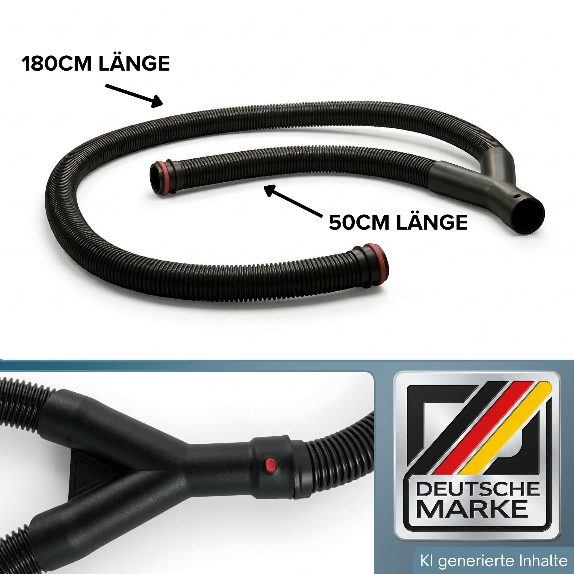 PRO - Set di connettori a Y, adatto per Bosch Click and Clean per seghe circolari, accessori per seghe circolari da tavolo, smerigliatrici, aspirazione