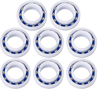 [Upgraded] C-60 C60 Pool Cleaner Wheel Ball Bearings Replacement by BlueStars - Exact Fit for Zodiac Polaris Pressure Pool Cleaners 180 and 280 - Smooth Rotation and Excellent Design - Pack of 8