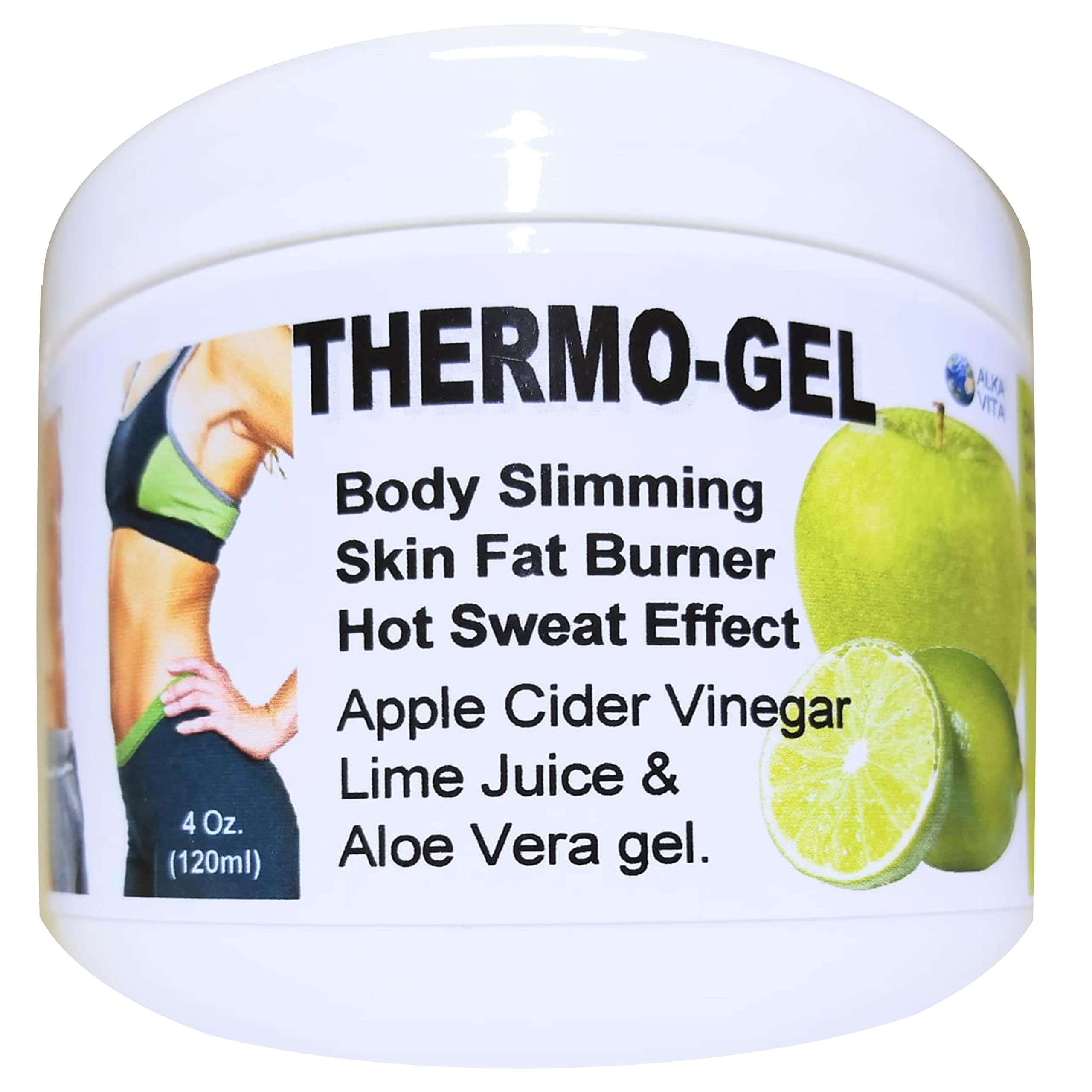 Body Slimming Skin Firming Tightening Herbal Thermo-Gel Hot Sweat Natural Ingredients Only