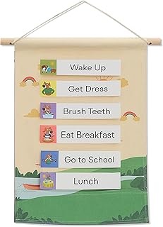 Visual Schedule for Kids with Autism,22 Piece Toddler Visual Schedule,Establish Regular Habits for Toddlers,Preschoolers,Children with Autism,Teach Toddler Schedule Chart Ages 2-4 at Home & School