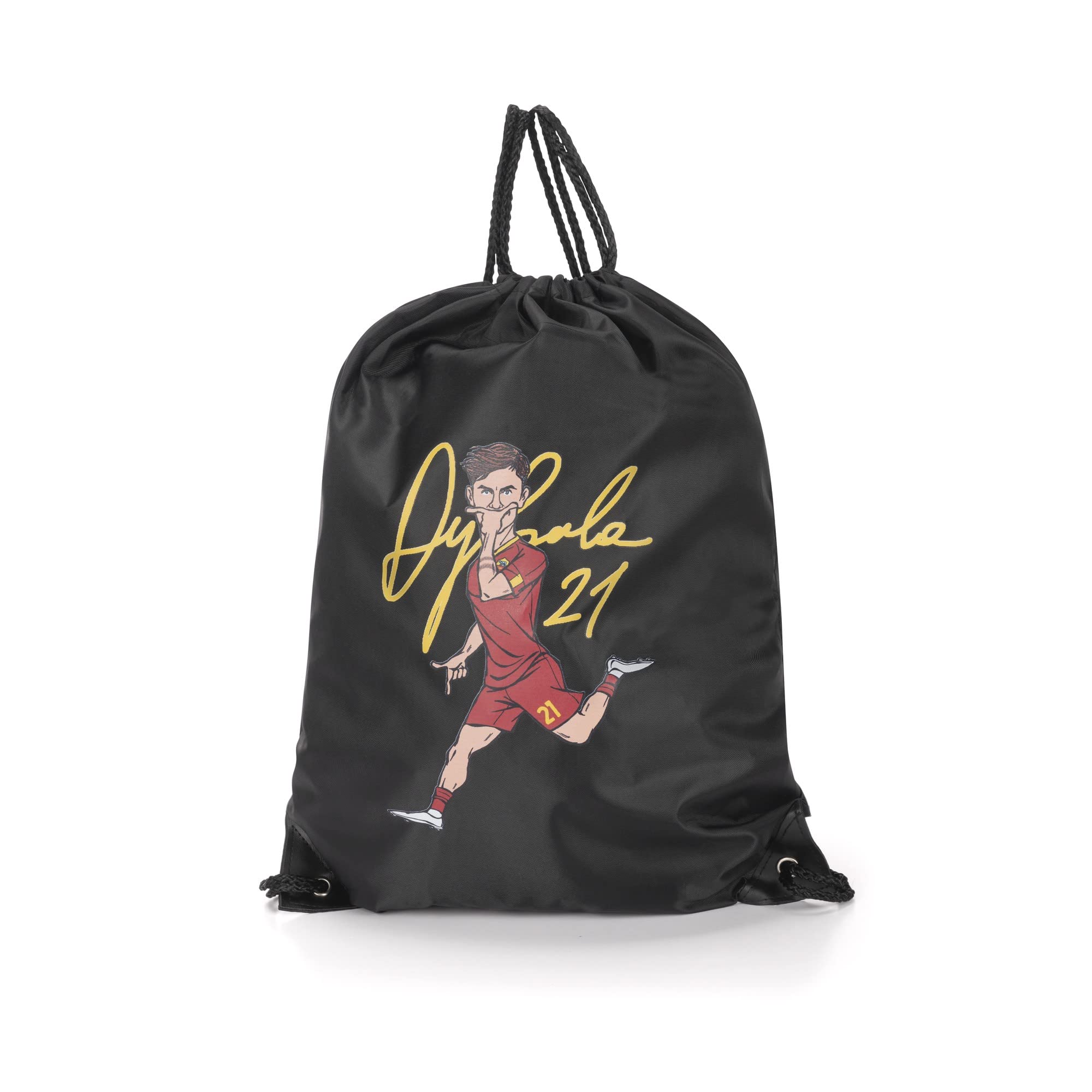 AS Roma BAGS-GDY01 Gymsack, Nero, Standard