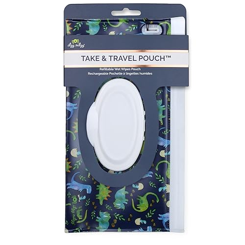 Miniatura 5 de Itzy Ritzy Estuche para toallitas de viaje  Bolsa reutilizable para toallitas  Bolsa para llevar y viaje con capacidad para hasta 30 toallitas