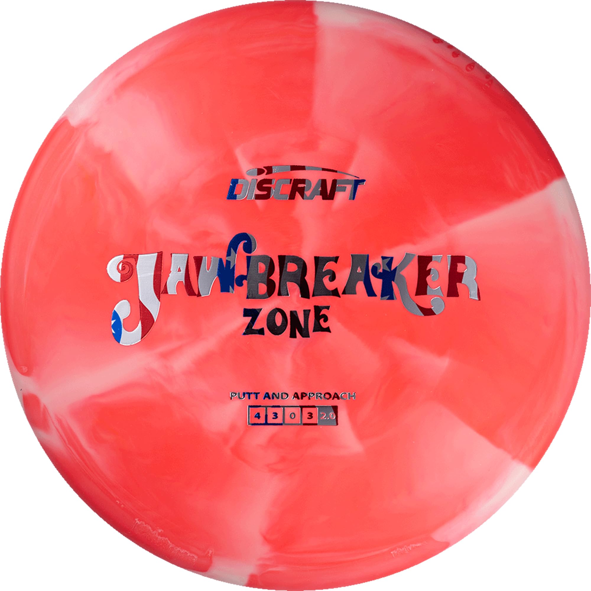 Discraft Swirl Jawbreaker Zone 170-172 Gram Putt and Approach Disc