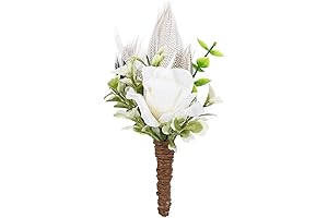 Rose Boutonniere for Men Wedding