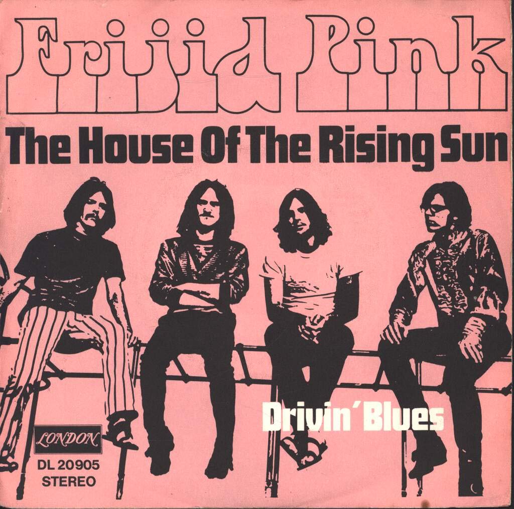 Frijid Pink - The House Of The Rising Sun - London Records - DL 20 905, London Records - DL 20905