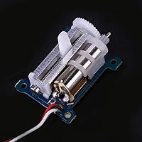 Vista 4 de Actuador Servo, servo lineal, 0.05 oz Profesional Micro Digital Analógico Servo Carga Lineal Actuador Lineal para Aviones de Vuelo Ultra-Micro 3D