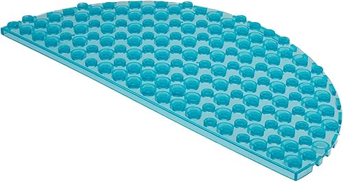 Miniatura 5 de Strictly Briks Placas base apilables clásicas grandes de medio círculo, juego de construcción Brik Tower, 100% compatible con todas las principales