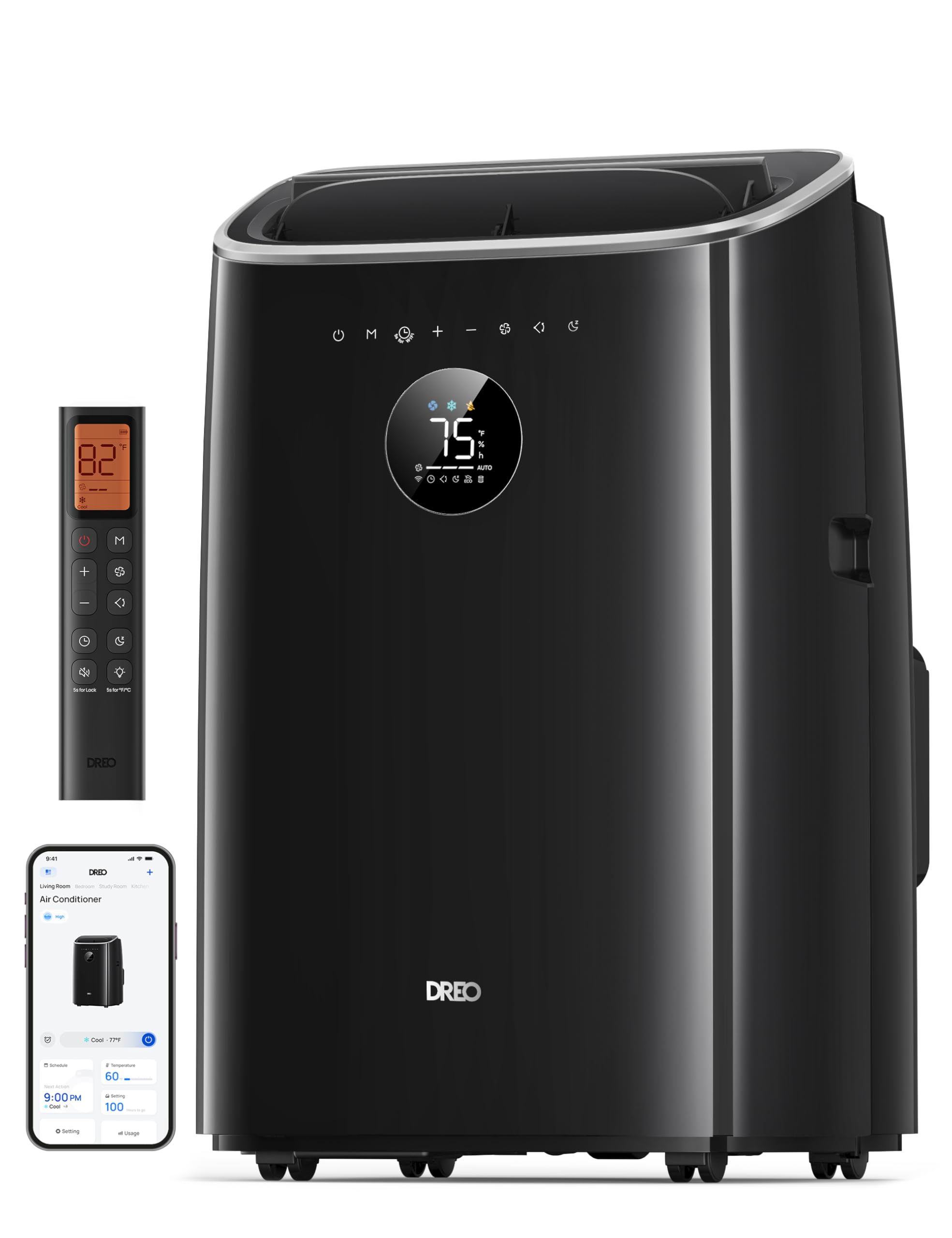 dreo climatiseur mobile 7500 btu 3-en-1