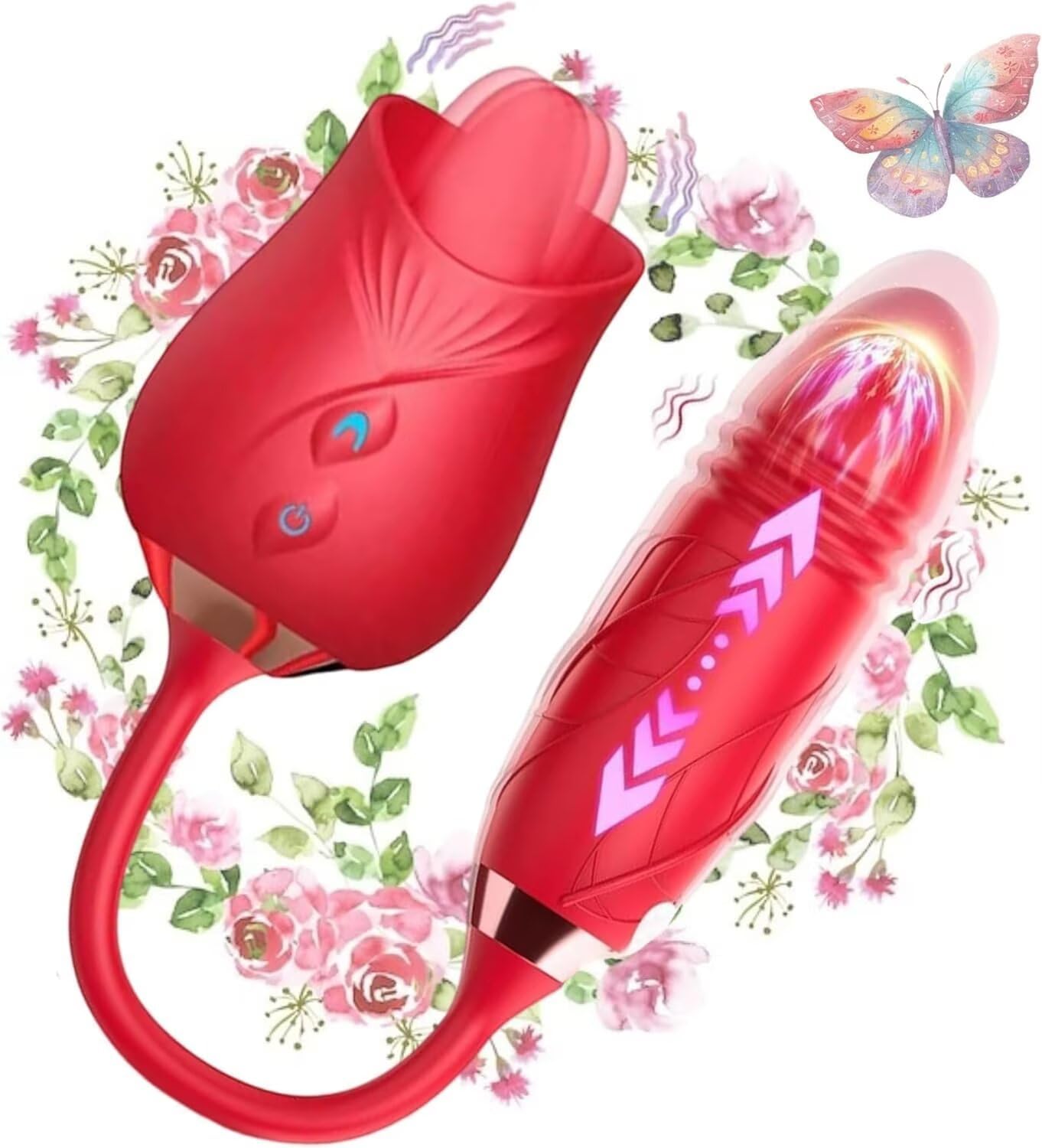 10 Powerful Set Handheld Tool Powerful Adult Toys for Women Quiet Date Night Workout Electric Toys for Women Cheap Men Quiet Portable Soft Sensory Accessories Rabbit Ears Battery Powered