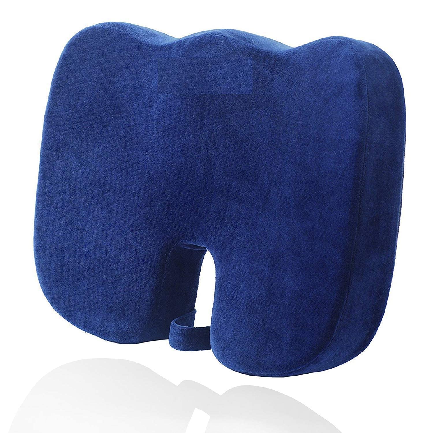ORTHO BUY Car Seat Cushion for Office Chair, Desk and Wheelchair Orthopedic Pu Foam Coccyx Cushion for Tailbone, Sciatica, Back Pain Relief, Washable Cover (B09MY8BKJ9) Amazon Price History, Amazon Price Tracker