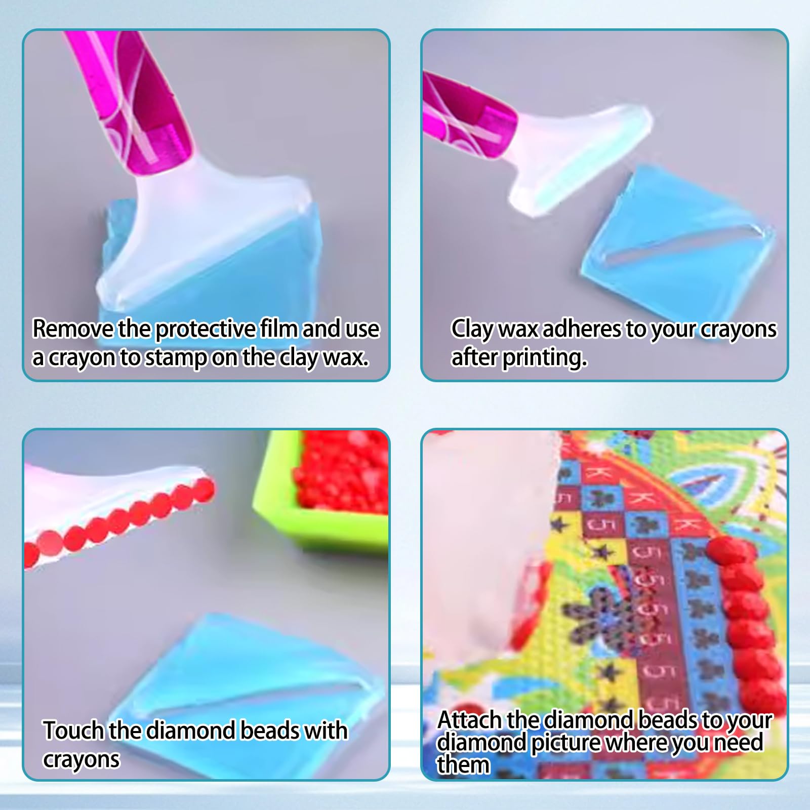 Kit De Peinture De Diamant 5D Diy Avec Perçage Complet, Strass En Cristal Pour Point De Croix