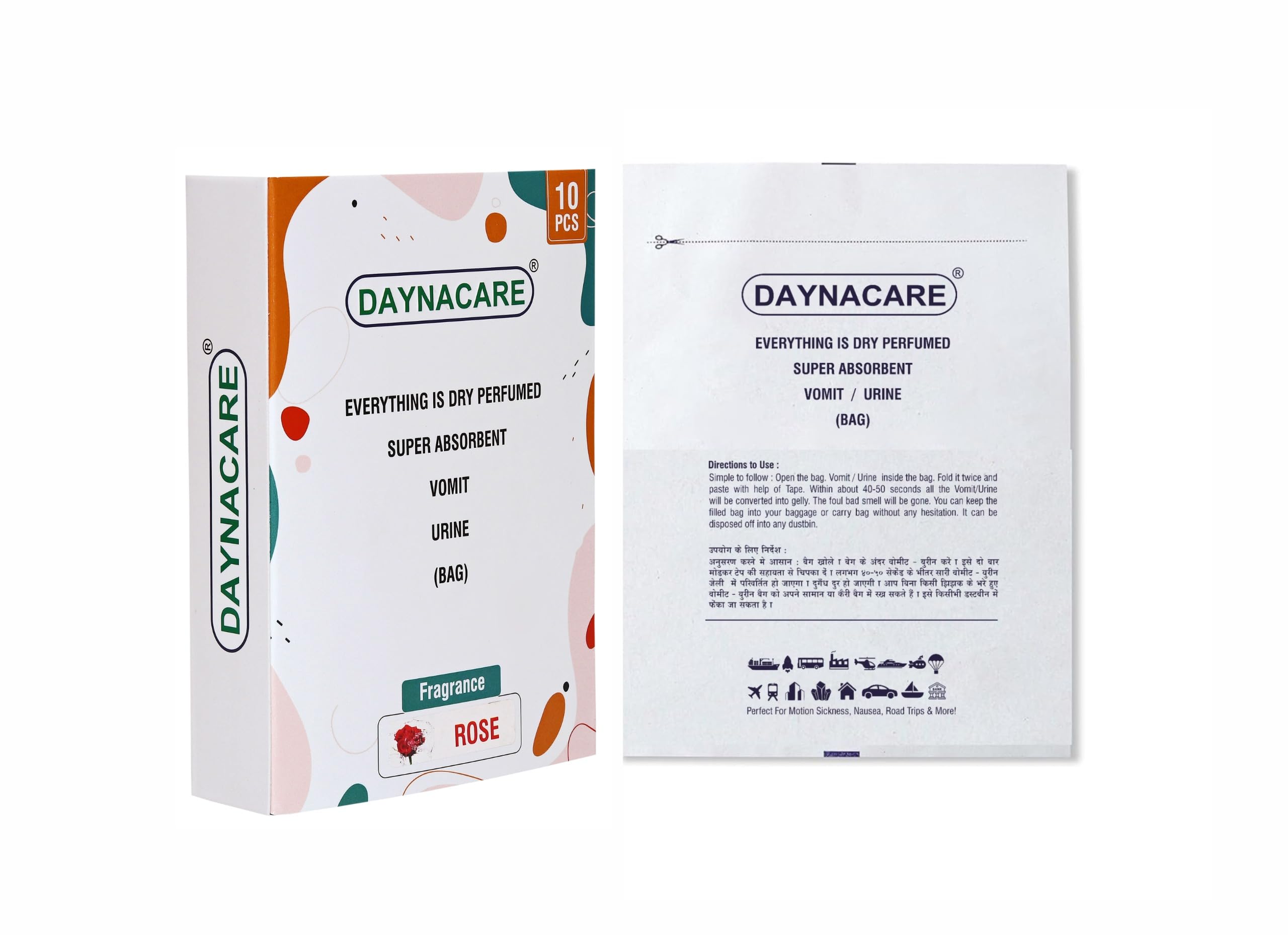 See full amazon price history chart for DAYNACARE Disposable Magic Rose Fregrance Vomiting & Urine Bag for Travel, Nausea Bags for Motion Sickness | Dry Perfumed, Leakproof, Odorless Super Absorbaent Bag | Pack of 10 Bags | Magic Bag DAYNACARE Disposable Magic Rose Fregrance Vomiting & Urine Bag for Travel, Nausea Bags for Motion Sickness | Dry Perfumed, Leakproof, Odorless Super Absorbaent Bag | Pack of 10 Bags | Magic Bag (B0CYTDLHM1) Amazon Price History, Amazon Price Tracker