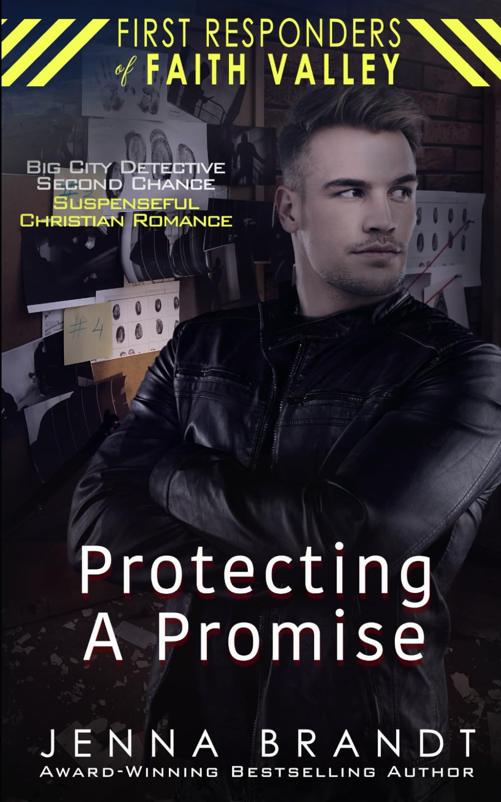 Protecting A Promise: Big City Detective, Second Chance, Suspenseful Christian Romance (First Responders of Faith Valley)